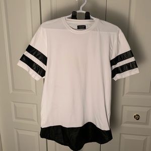 ZARA Long White Tee